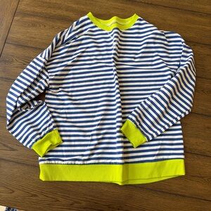 Striped Blue and Yellow women’s Shirt